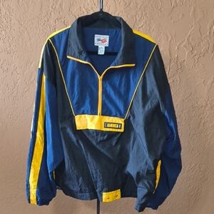 Vintage 1990s Perry Ellis America Anorak Pullover Windbreaker Size XL